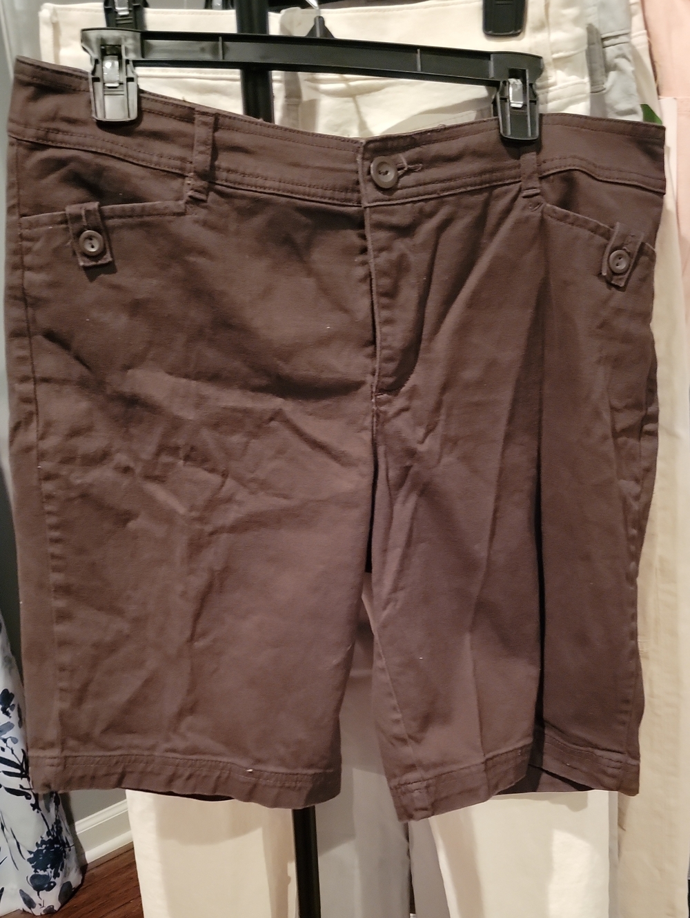 St. John's Bay Brown Casual Shorts 14